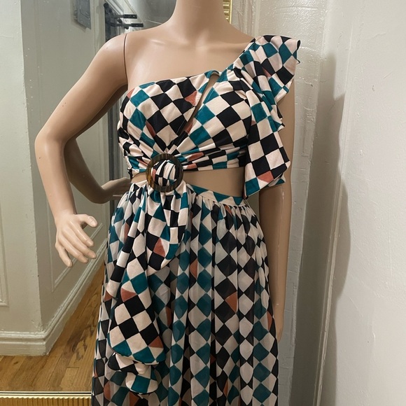 PatBO One-Shoulder Multicolor Dress - Picture 10 of 13